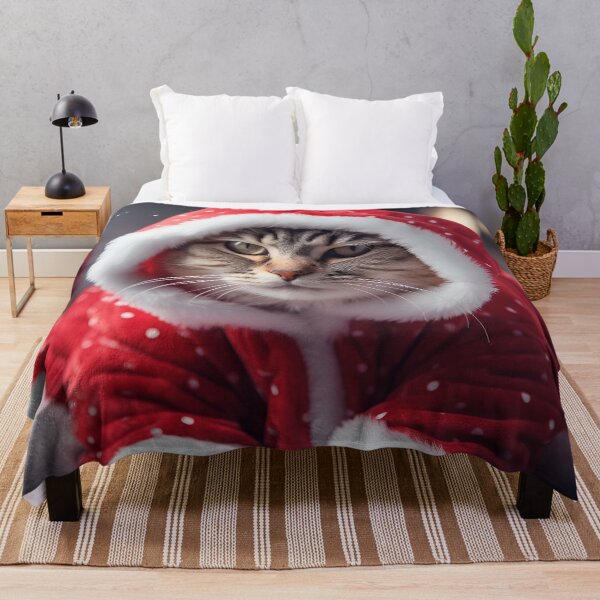 Item preview, comfy christmas holiday cat designed and sold by dcrc.