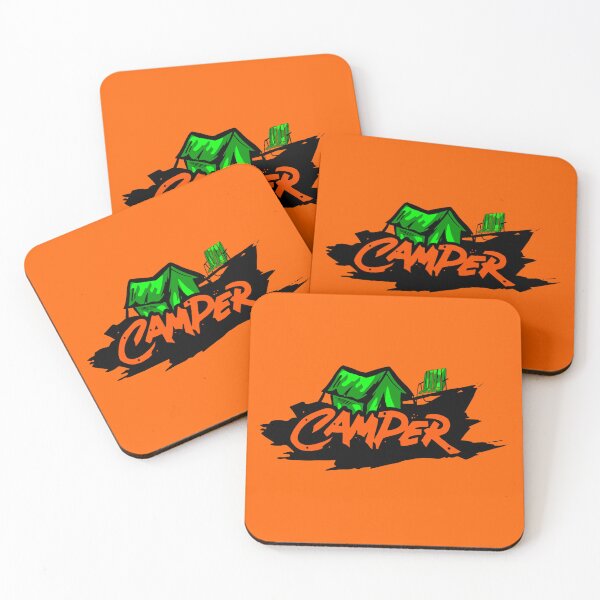 Item preview, Camper Sticker designed and sold by Charcoalart.