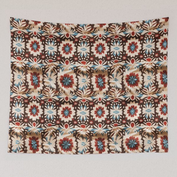 Item preview, Brown fabric fretwork designed and sold by ivanmejia.