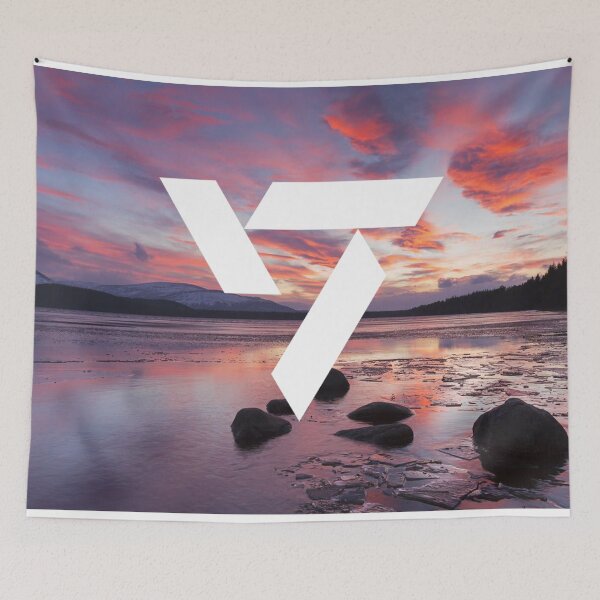 Item preview, SEVENTEEN Sunset Background designed and sold by mussicsthetic.