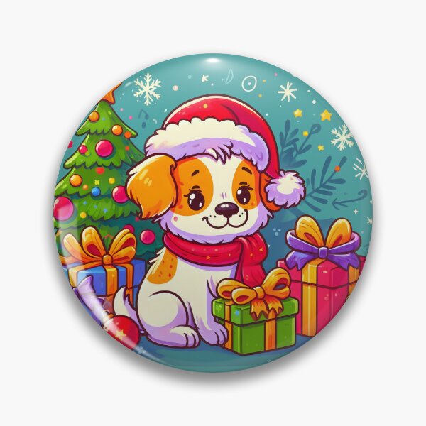 Item preview, Cute Dog at Christmas - Funny designed and sold by Amazing States of America.