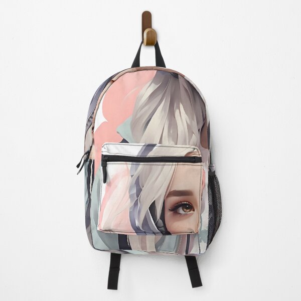 Item preview, Default_young_girl_listen_to_music_headphones_long_white_hair_ designed and sold by RAILGUNWII.