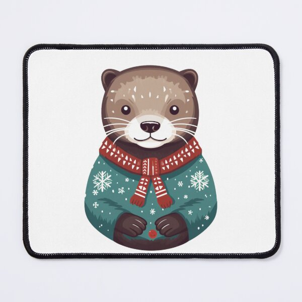 Item preview, Christmas otter designed and sold by PawelNature.