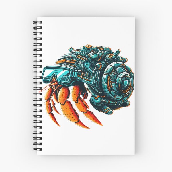 Item preview, Ocean Scuttler - Cyber Hermit Crab designed and sold by MrAI-Store.