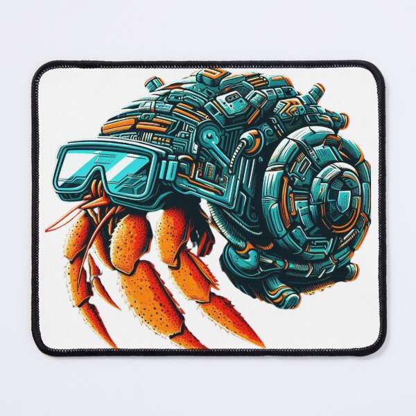 Item preview, Ocean Scuttler - Cyber Hermit Crab designed and sold by MrAI-Store.