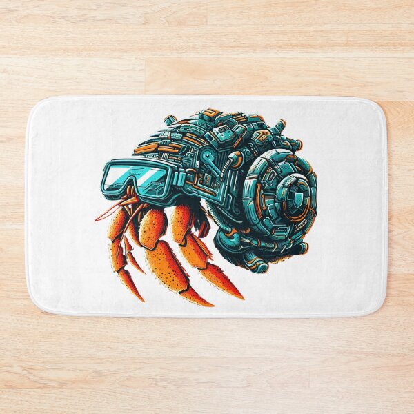 Item preview, Ocean Scuttler - Cyber Hermit Crab designed and sold by MrAI-Store.