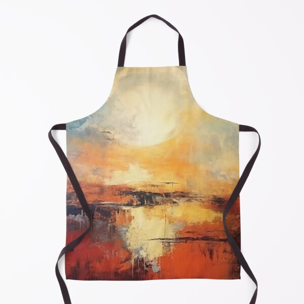 Artikelvorschau, Entdecken Sie "Simplistic & Minimalistic Vintage Sunset" Abstrakte Kunst entworfen und verkauft von ArtificialGenes.
