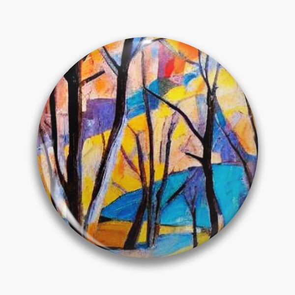 Item preview, Bare Trees in mountain valley 7 designed and sold by George Hutton Hunter.