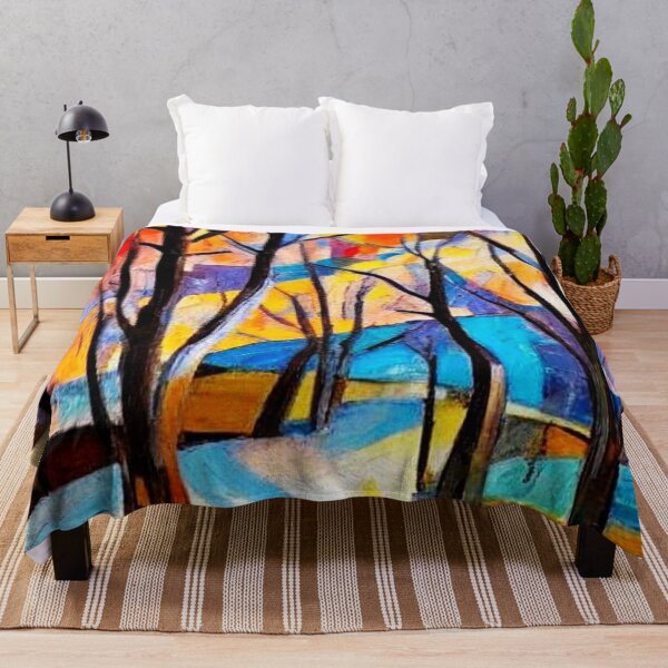 Item preview, Bare Trees in mountain valley 7 designed and sold by George Hutton Hunter.