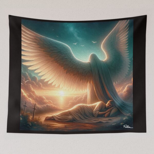 Item preview, PSALM 91 - UNDER HIS WINGS designed and sold by ArtbyRolleen.