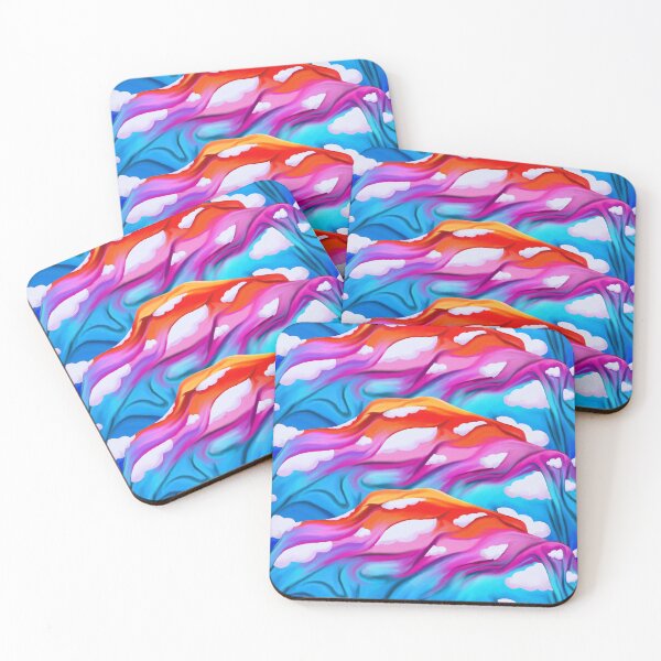 Item preview, Colorful Heavenly Sunset Blanket of Comfort Pattern designed and sold by Deborah Camp.