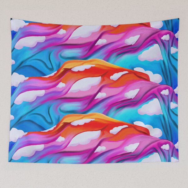 Item preview, Colorful Heavenly Sunset Blanket of Comfort Pattern designed and sold by Deborah Camp.