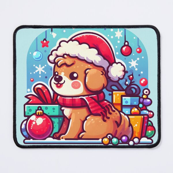 Item preview, Cute Dog at Christmas - Funny designed and sold by Amazing States of America.