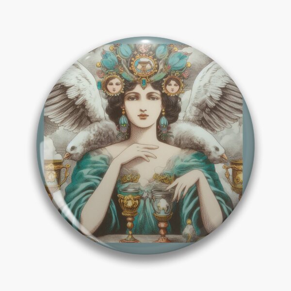 Item preview, Swan Woman, Queen of Cups designed and sold by Kenneth Labuskes.