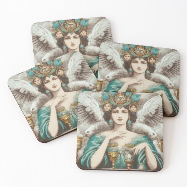 Item preview, Swan Woman, Queen of Cups designed and sold by Kenneth Labuskes.