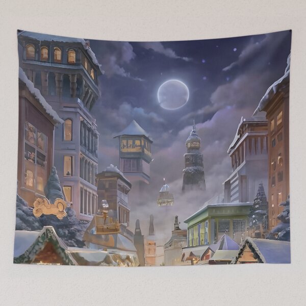 Item preview, Generate An Image Of a Bustling Snow designed and sold by AbominationShop.