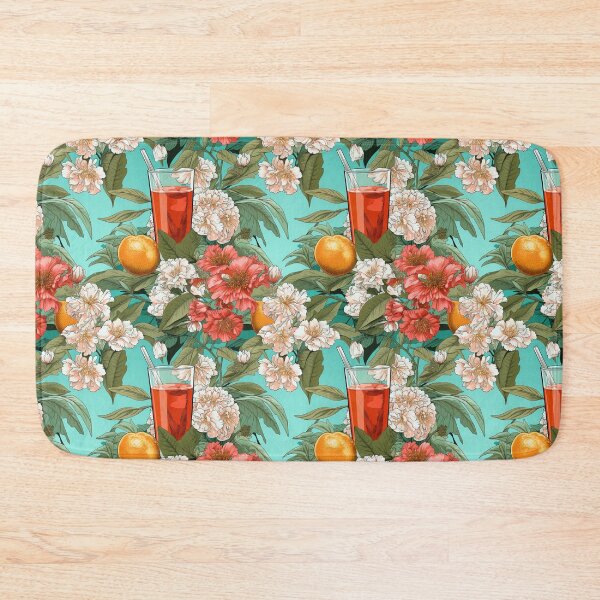 Item preview, Floral aesthetic texture with drinks designed and sold by ivanmejia.