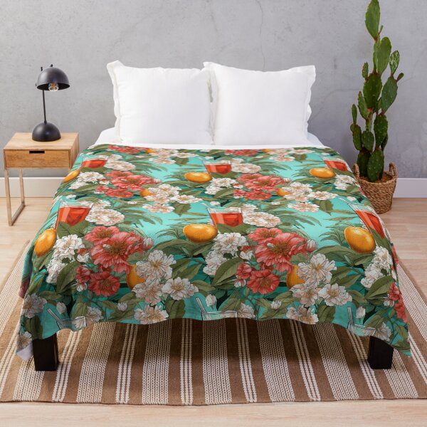 Item preview, Floral aesthetic texture with drinks designed and sold by ivanmejia.