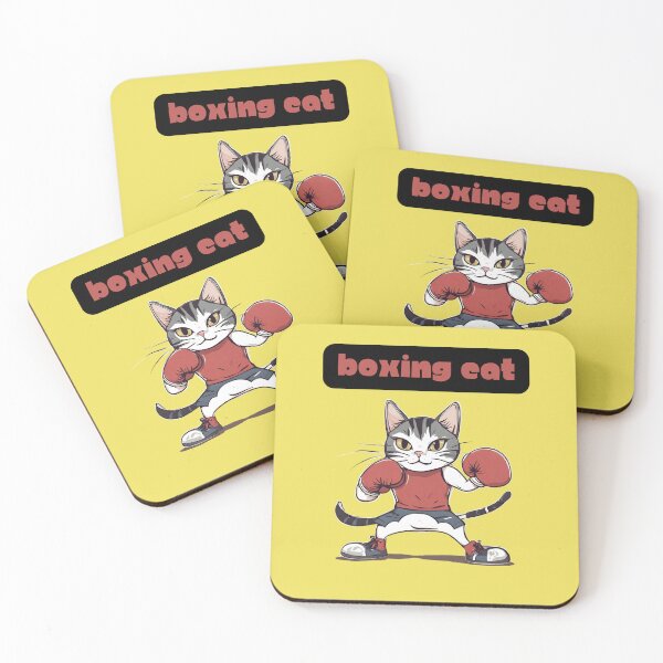 Item preview, Feline Fighter - Yellow designed and sold by CushyNest.