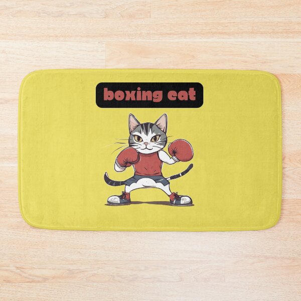 Item preview, Feline Fighter - Yellow designed and sold by CushyNest.