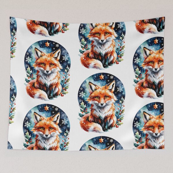 Item preview, Cute Winter Fox designed and sold by ColorFlick.