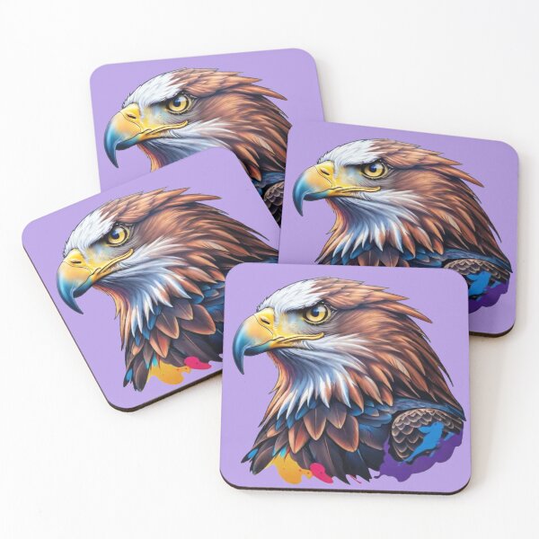 Item preview, Wild Eagle colorfull designed and sold by WildArtista.