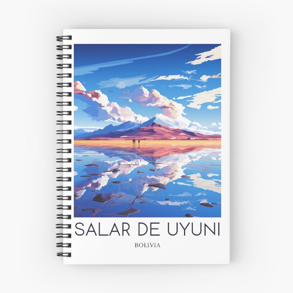 Item preview, A Pop Art Travel Print of Salar de Uyuni - Bolivia  designed and sold by StudioRedKoala.