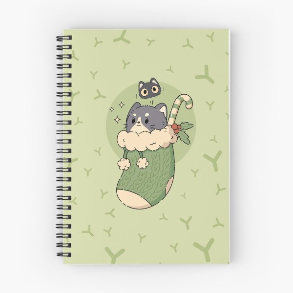 Item preview, Tuxedo and Kitten Christmas | Green designed and sold by ModesaDraw.