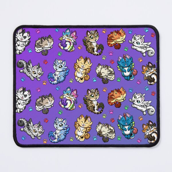 Item preview, Dracatons 'Cat Dragons' Pattern designed and sold by Dragons and Beasties.