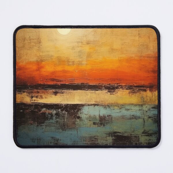 Item preview, Explore "Simplistic & Minimalistic Vintage Sunset" Abstract Art designed and sold by ArtificialGenes.
