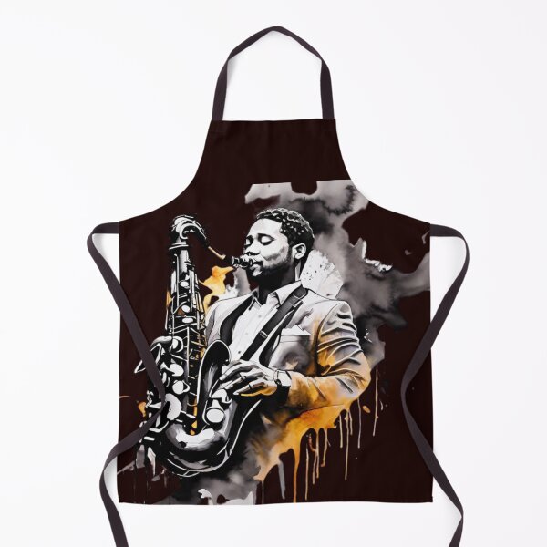Item preview, Handsome Man Playing Saxophone designed and sold by vuslatmedia.