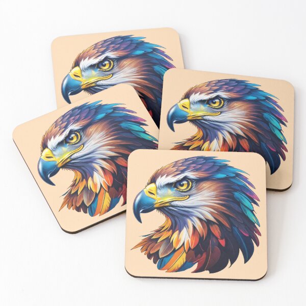 Item preview, Wild Eagle colorfull designed and sold by WildArtista.
