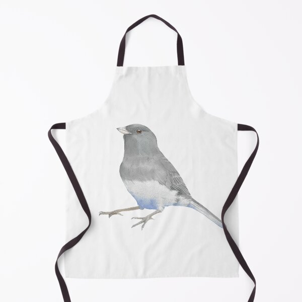 Item preview, Dark-eyed junco watercolor bird portrait v2 designed and sold by L'Atelier Oranjade.
