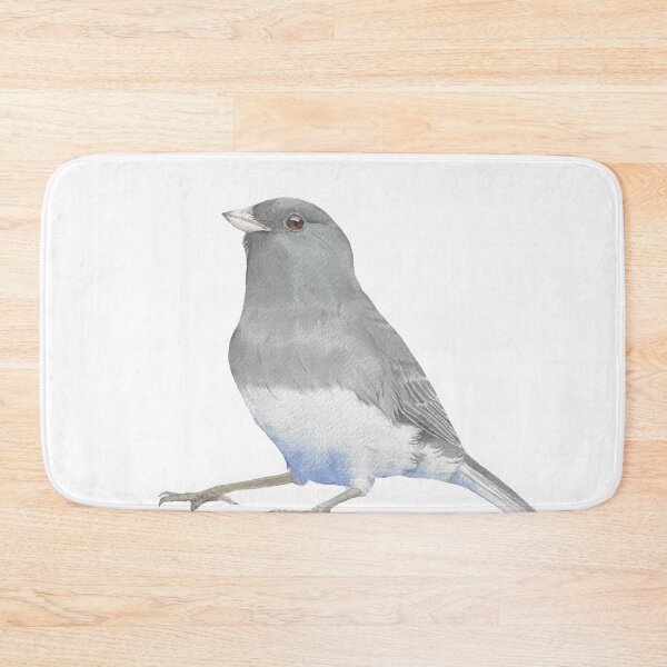 Item preview, Dark-eyed junco watercolor bird portrait v2 designed and sold by L'Atelier Oranjade.