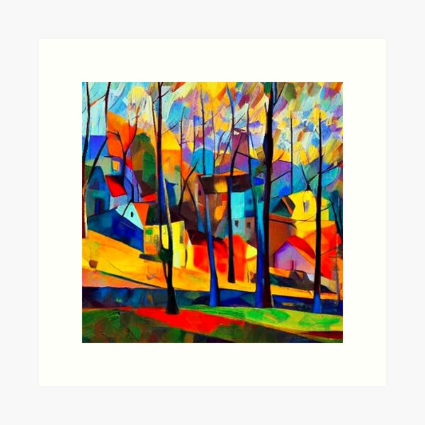 Item preview, Bare Trees in mountain valley 8 designed and sold by George Hutton Hunter.