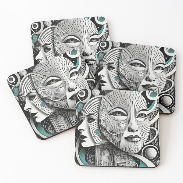 Item preview, Psychedelic Art -Vintage 80s 3 designed and sold by DM-MD.