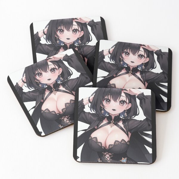 Item preview, Anime Goth Girl 2 designed and sold by ConClaviConDio.