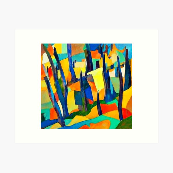 Item preview, Bare Trees in mountain valley 10 designed and sold by George Hutton Hunter.