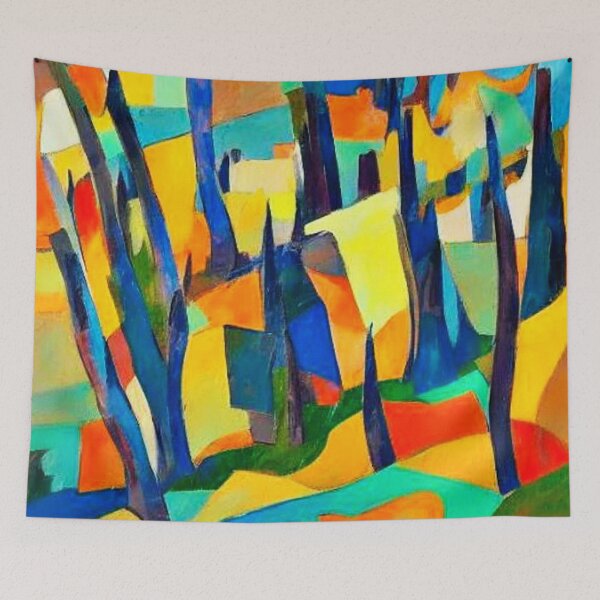 Item preview, Bare Trees in mountain valley 10 designed and sold by George Hutton Hunter.