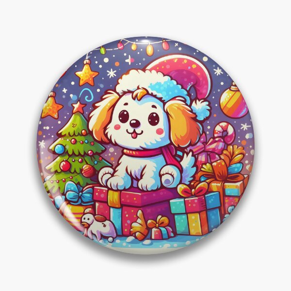Item preview, Cute Dog at Christmas - Funny designed and sold by Amazing States of America.
