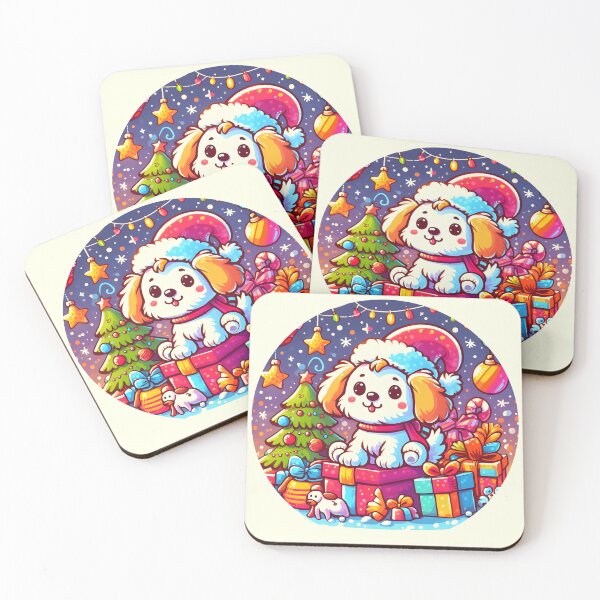 Item preview, Cute Dog at Christmas - Funny designed and sold by Amazing States of America.