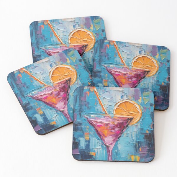 Item preview, Cóctel De Verano Arte Impasto Grueso designed and sold by salarkoshop.