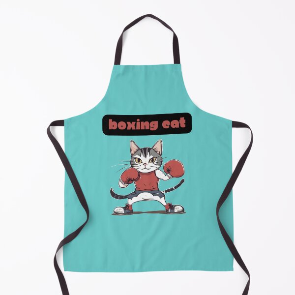 Item preview, Feline Fighter - Blue designed and sold by CushyNest.