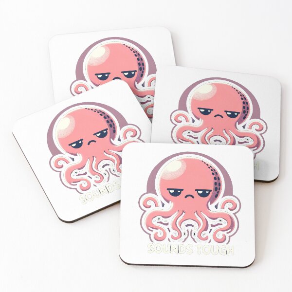 Item preview, Sounds Tough Octopus  designed and sold by GingerLFranklin.