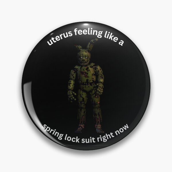 Item preview, Springtrap Springlock FNAF designed and sold by arisparklefarts.