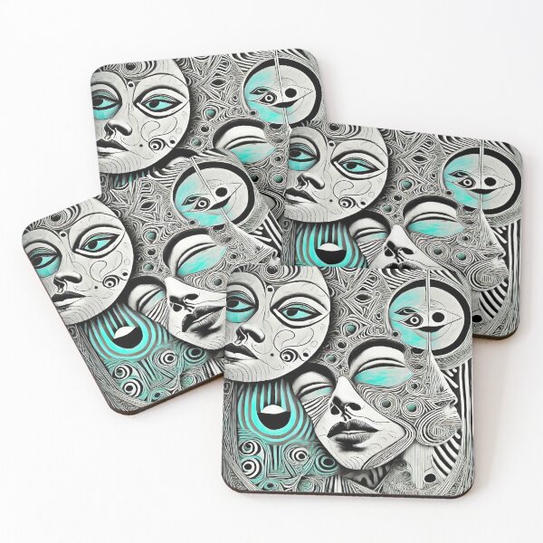 Item preview,  Psychedelic Art -Vintage 80s 4 designed and sold by DM-MD.