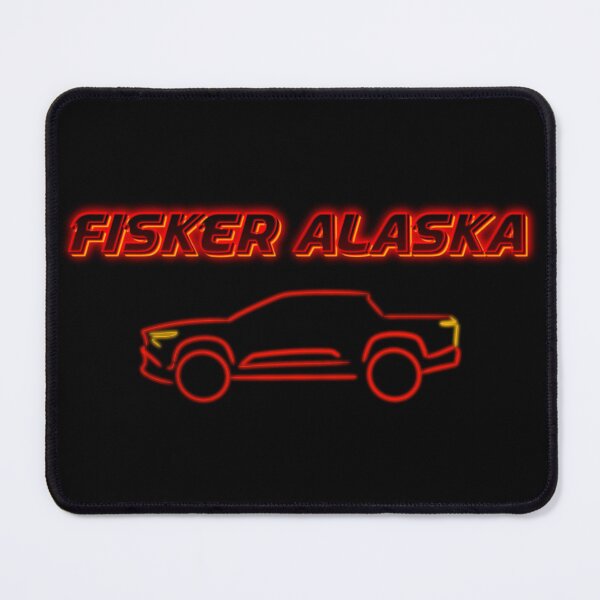 Item preview, Fisker ALASKA Neon Sign designed and sold by Bjammer.