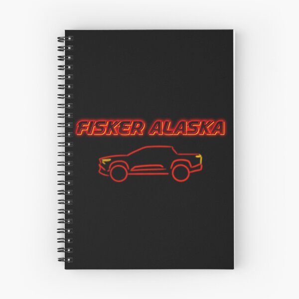Item preview, Fisker ALASKA Neon Sign designed and sold by Bjammer.