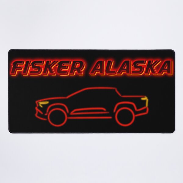 Item preview, Fisker ALASKA Neon Sign designed and sold by Bjammer.