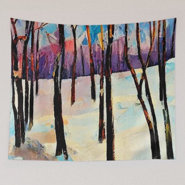Item preview, Bare Trees in snow 6 designed and sold by George Hutton Hunter.